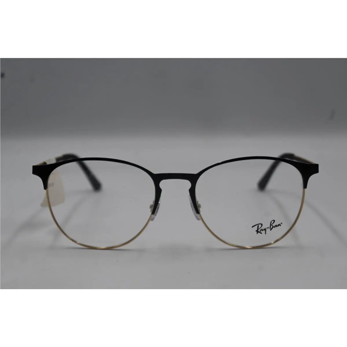 Ray Ban Eyeglasses RX6375 2890 Cold on Black 53 18-145