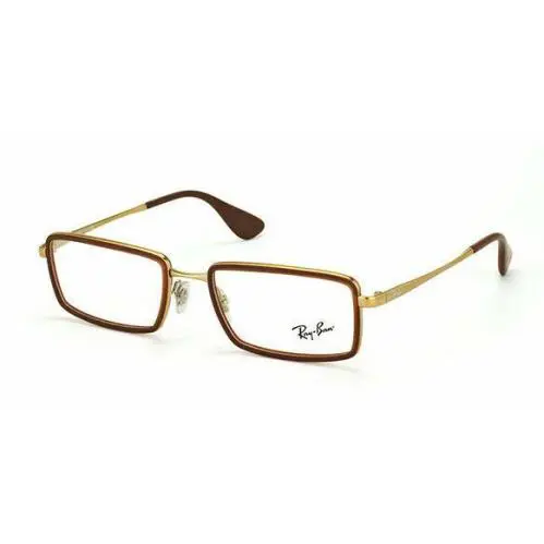 Ray Ban Eyeglasses RB6336 2858 Brown Gold Frames 51MM Rx-able