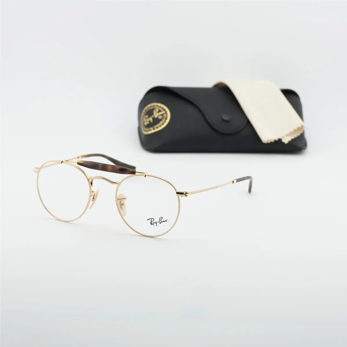 Ray Ban RX3747V 2500 Gold 47mm Eyeglasses by Ray-Ban