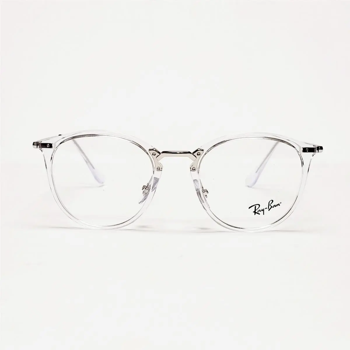Ray Ban RB7140 Eyeglass Frames Round Phantos Eyewear Transparent 51-20 150mm