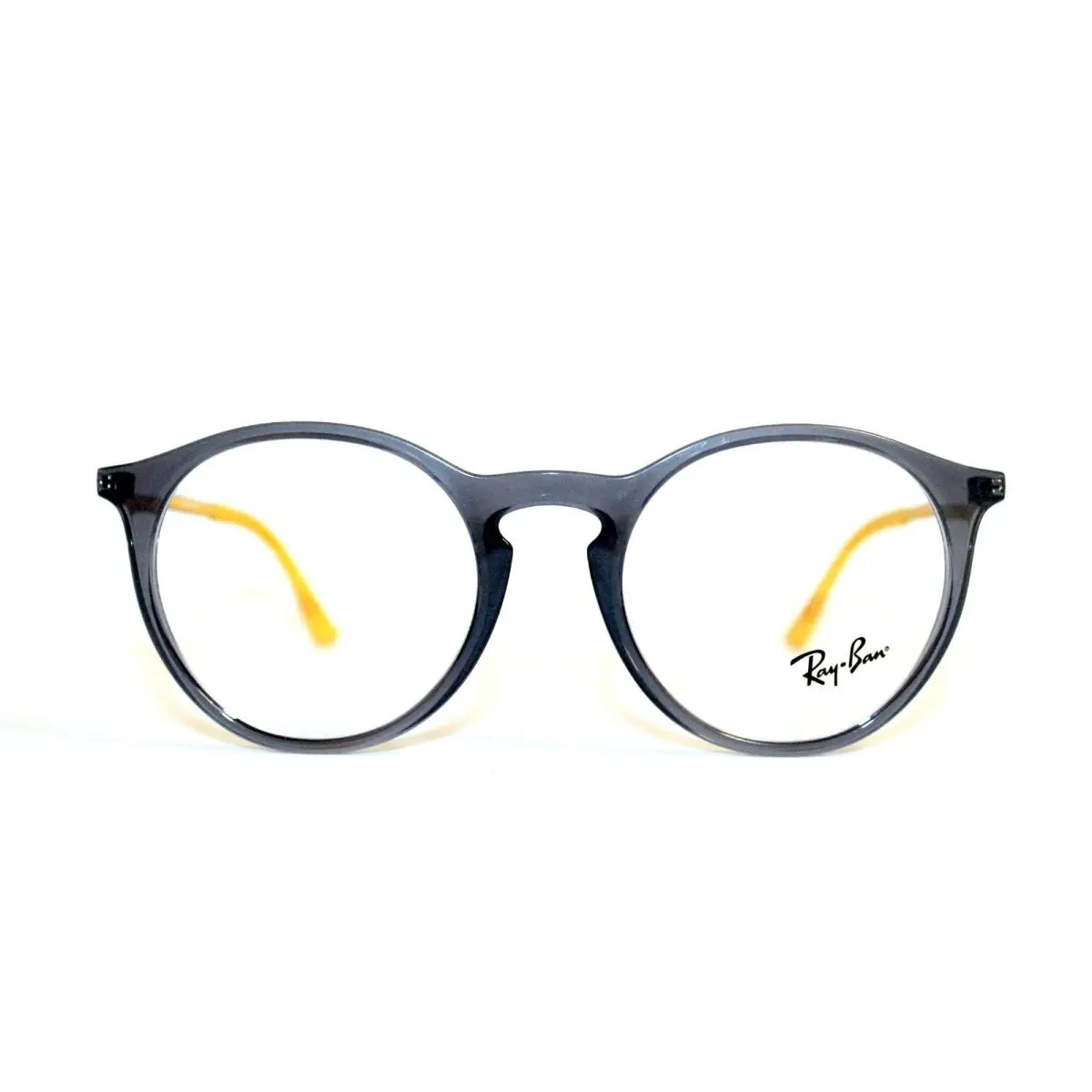 Ray-ban RB 7132 5722 Gray Yellow Eyeglasses RX 48-20-145 MM