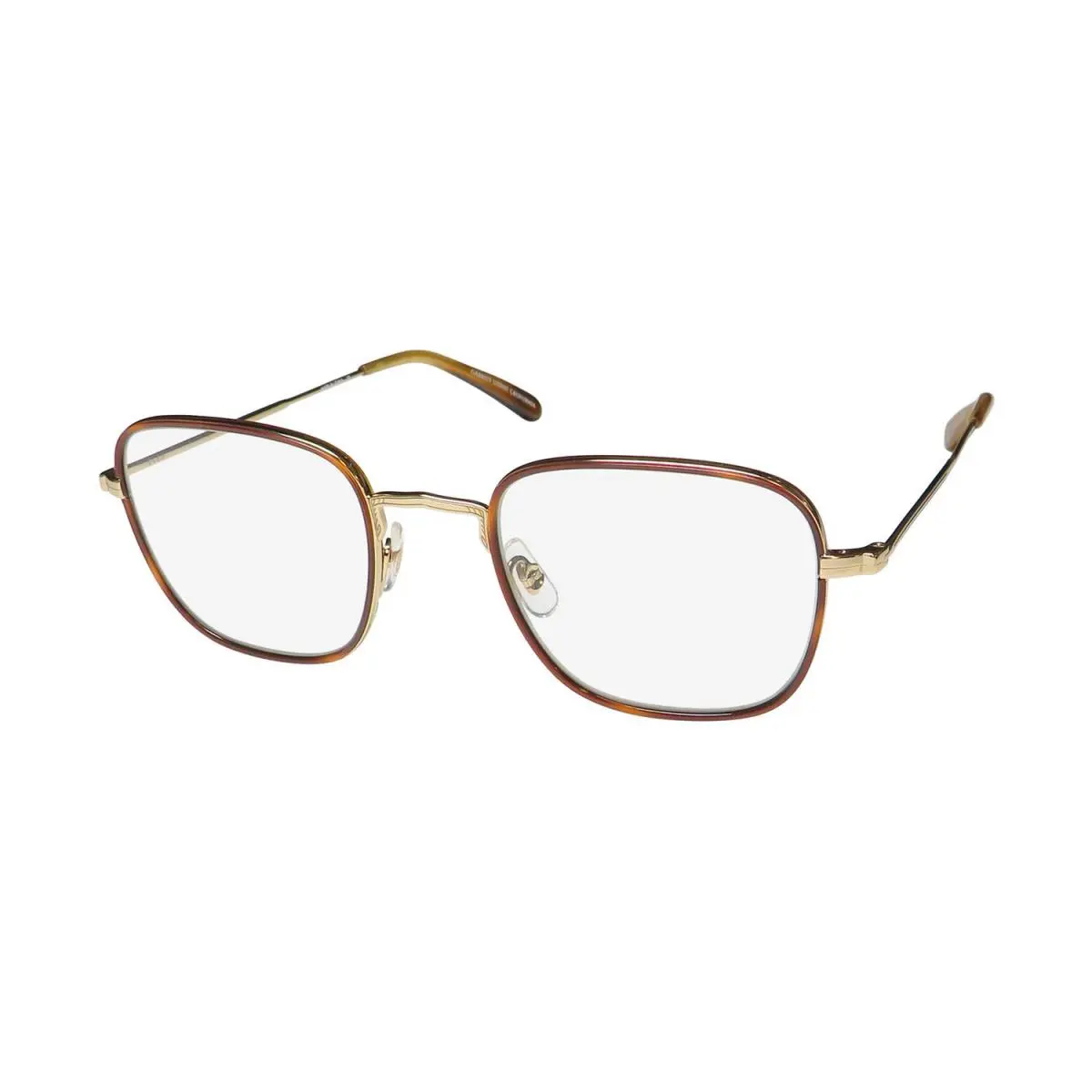 Preston Blue Light Technology Eyeglass Frame/glasses Handmade Hot Marigold Tortoise / Gold / True Demi by Garrett Leight