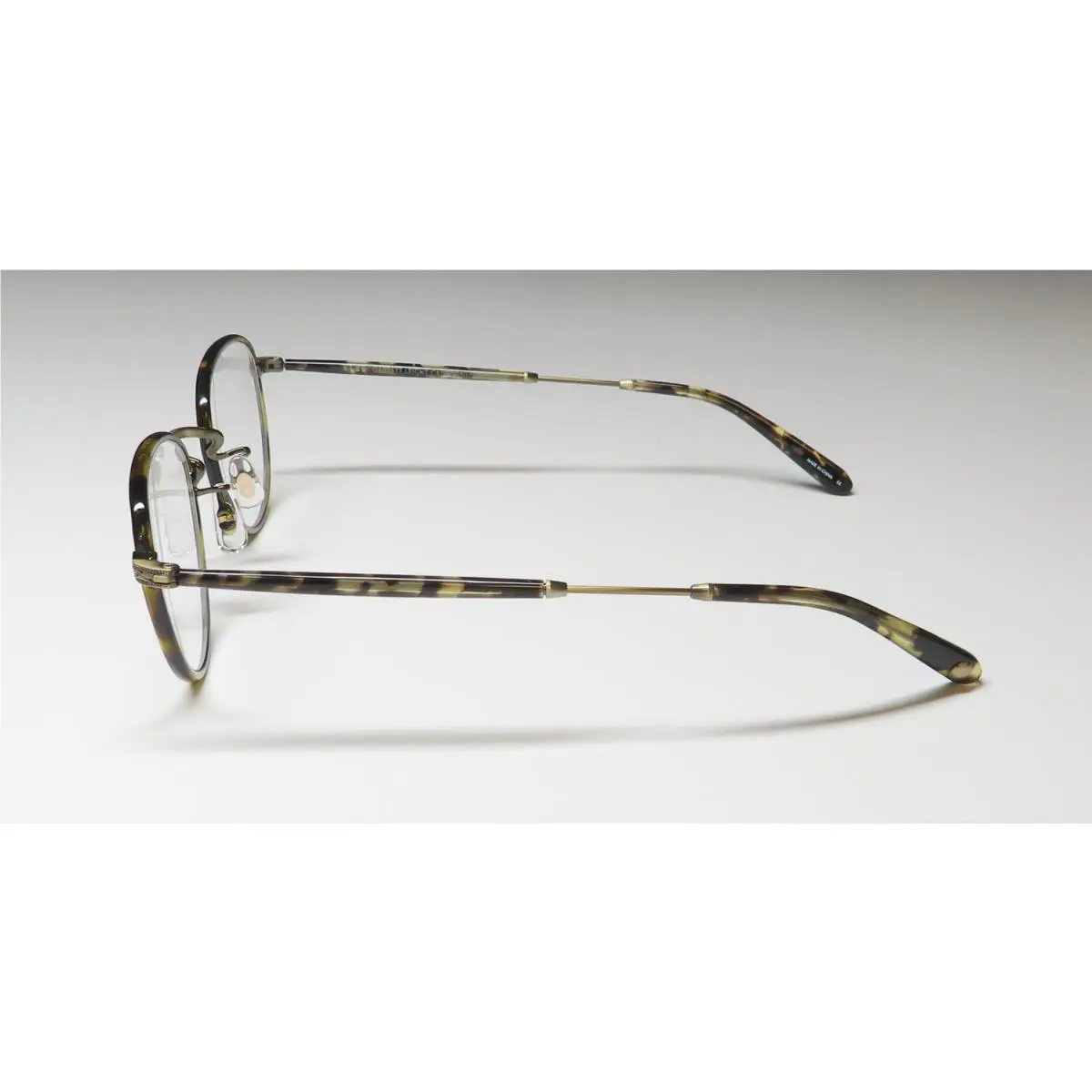 Garrett Leight eyeglasses - Wiltern Blue Light Technology - Wiltern Blue Light Technology - Matte Black / Brushed Silver / Matte Dark Tortoise, Frame: Black