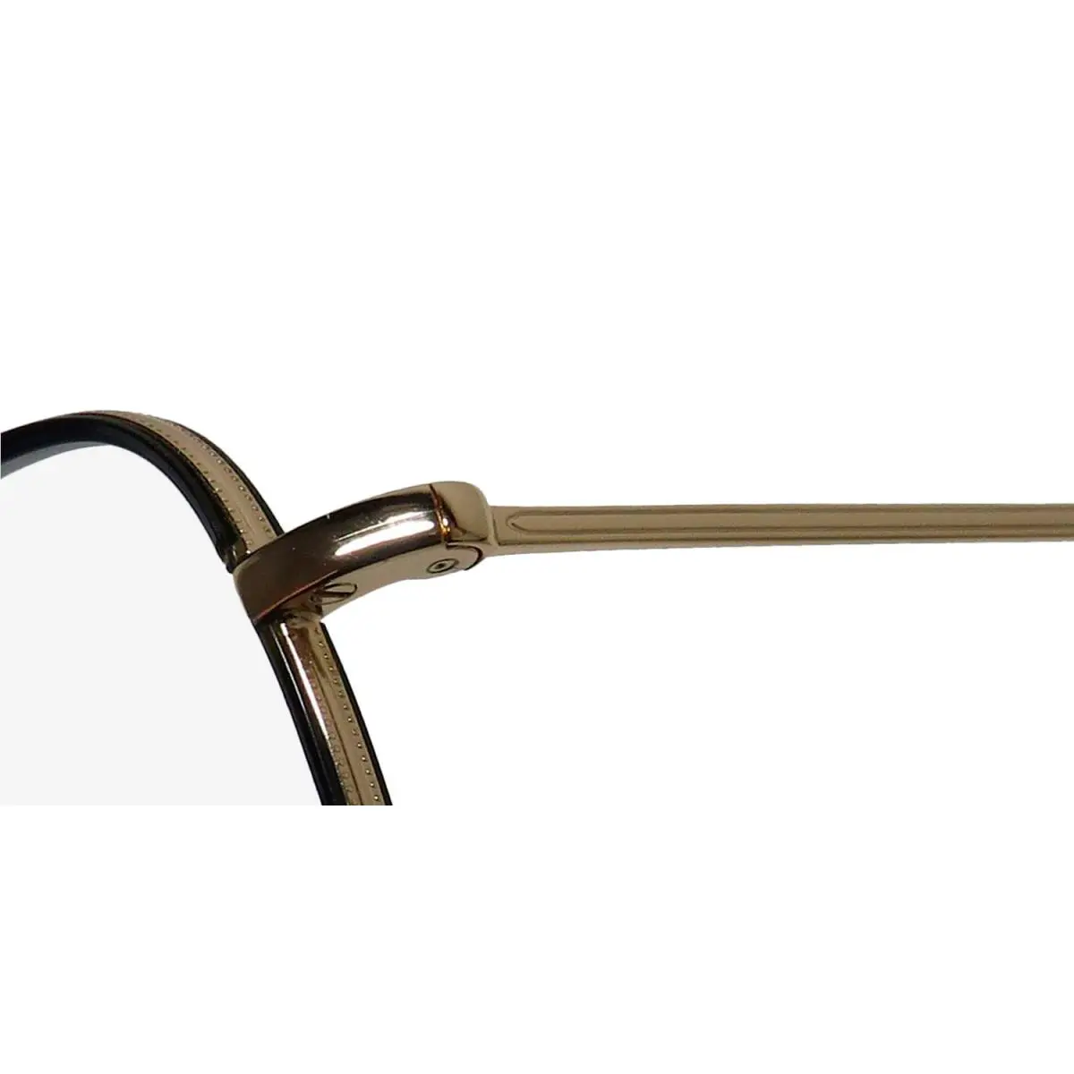 Garrett Leight eyeglasses - Woodlawn Blue Light Technology - Woodlawn Blue Light Technology - Marigold Tortoise / Brushed Gold / Blonde Tortoise, Frame: Brown