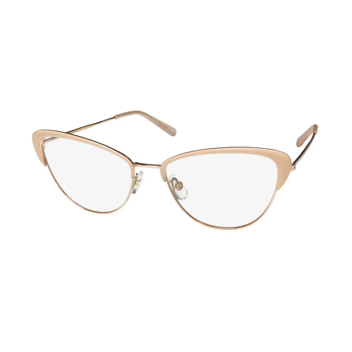 Vista Blue Light Technology Cat Eye Eyeglass Frame/glasses Retro Rose Gold / Pink Blush by Garrett Leight