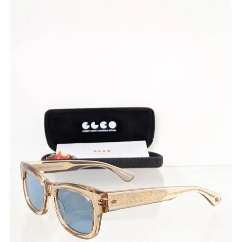 Brand Garrett Leight Sunglasses Woz Beige Bre 49mm Frame