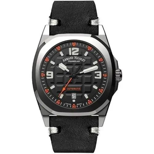 Men`s Automatic Watch W.r to 50m Sapphire Crystal Swiss Made by Armand Nicolet