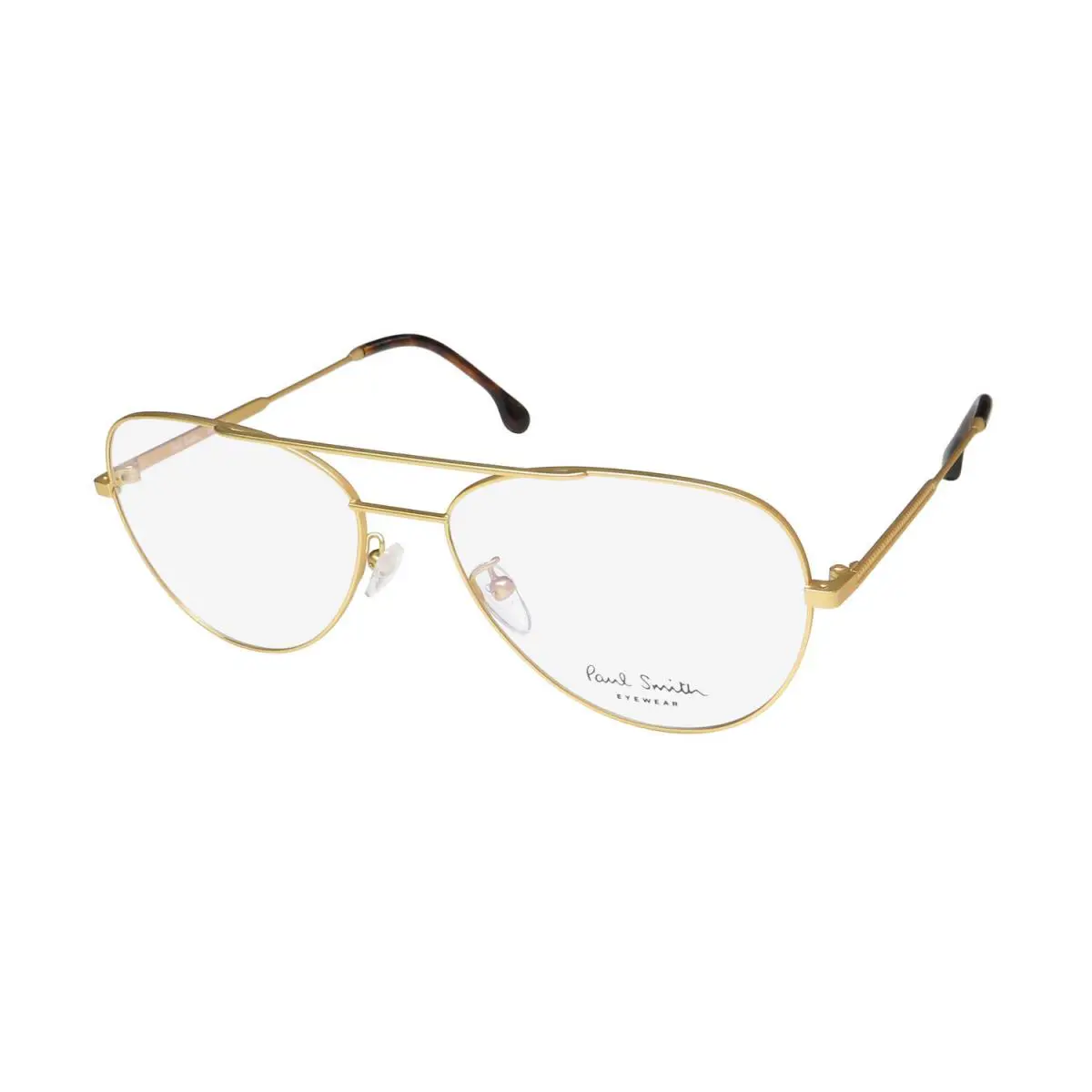 Paul Angus (v2) Smith Angus V2 Eyeglasses Full-rim Gold Metal Plastic Italy Pilot
