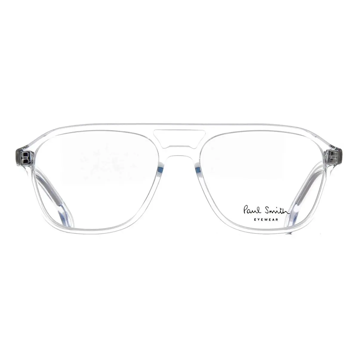 Paul Smith Eyeglasses Clear Crystal Alder Frames 55-17-145 Aviator 012