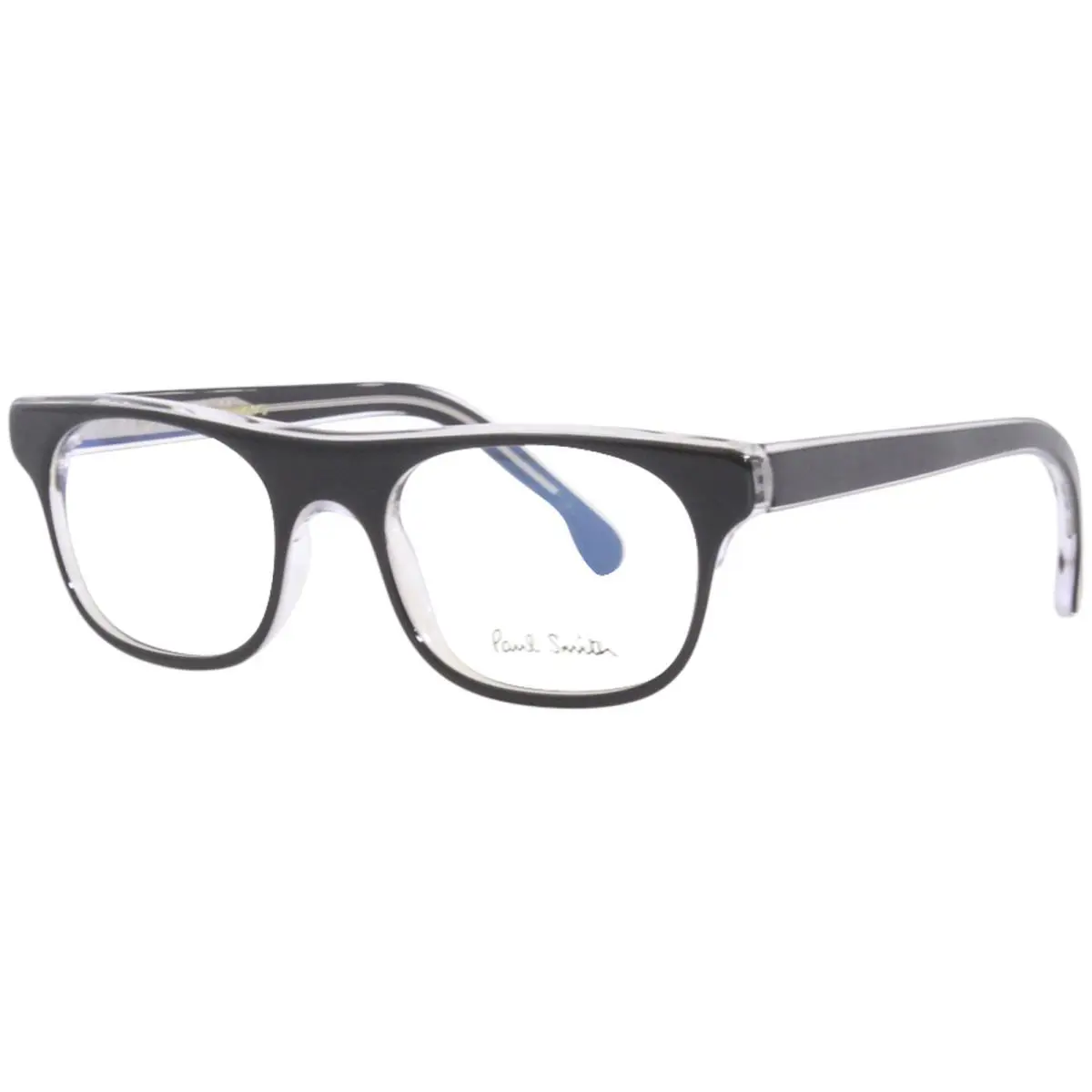 Paul Smith Bernard-V1 PSOP019V1 001 Eyeglasses Men`s Black Ink Optical Frame