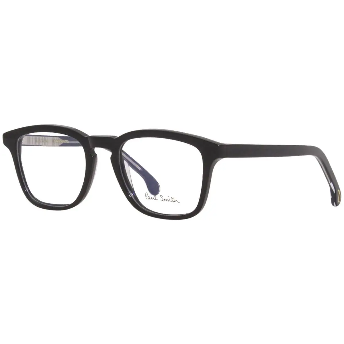 Anderson-V1 PSOP005V1 01 Eyeglasses Black/blue Light 51-20-145 by Paul Smith