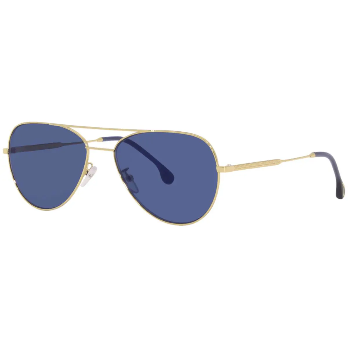Angus-V2 PSSN006V2 002 Sunglasses Men`s Gold/blue Lenses Pilot 58mm by Paul Smith