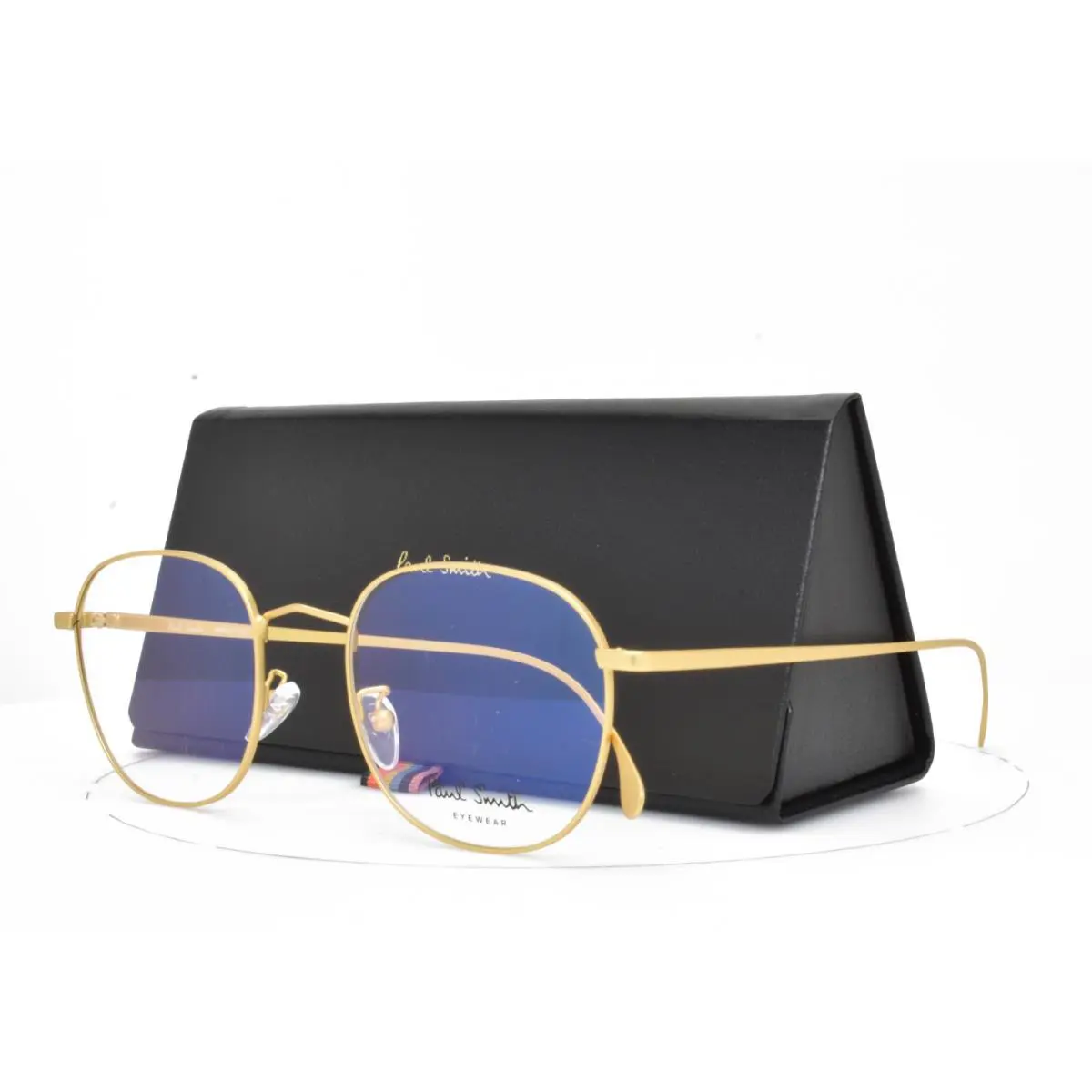 Paul Smith Eyeglasses Satin Gold Rx Frame 51-21-145 Arnold P008 V2 04