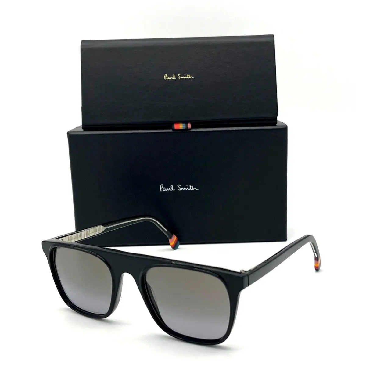 Paul Smith Cavendish Black / Gray 53mm Sunglasses