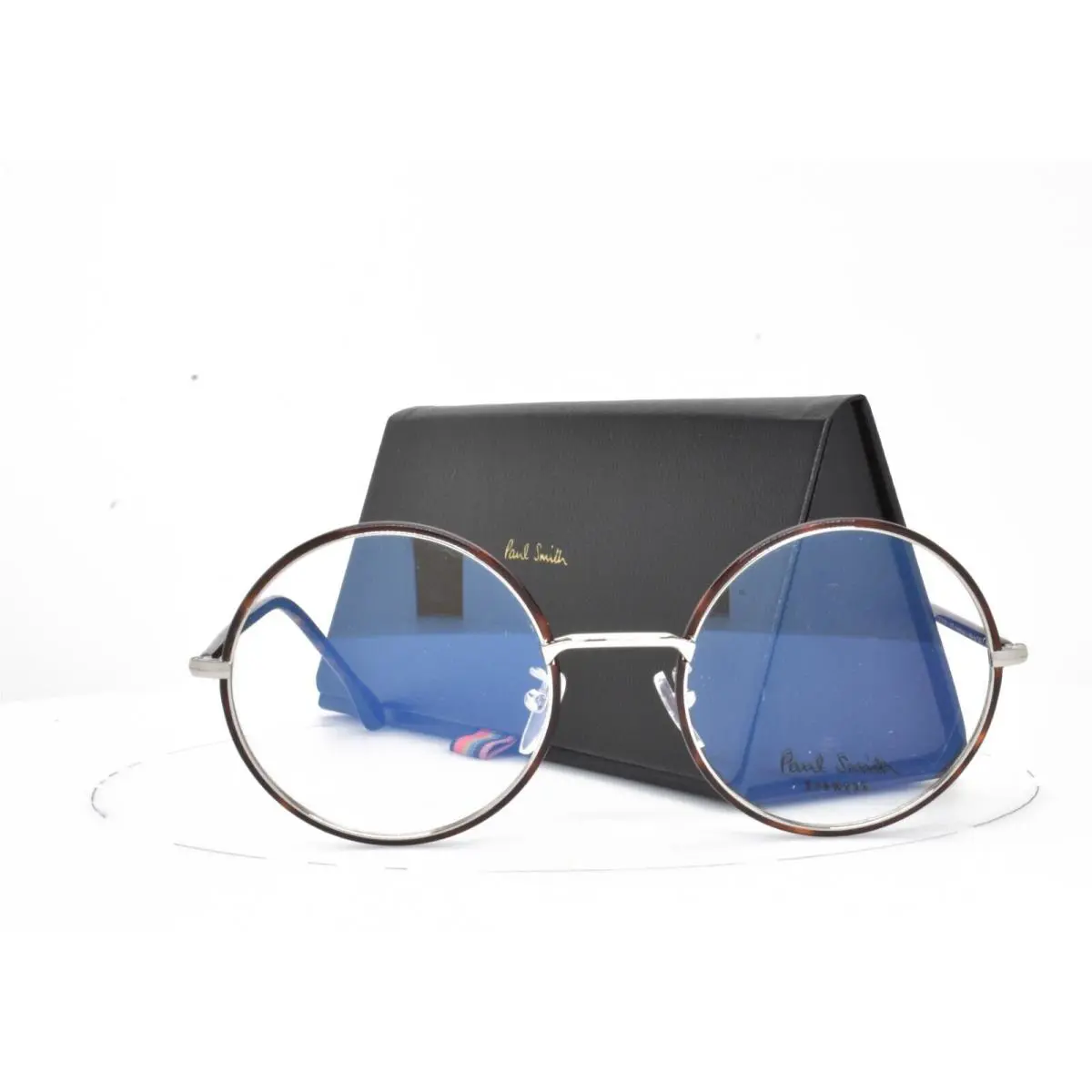 Eyeglasses Round Frames 51-21-145 Brown Silver Alford P004 V2 02 by Paul Smith