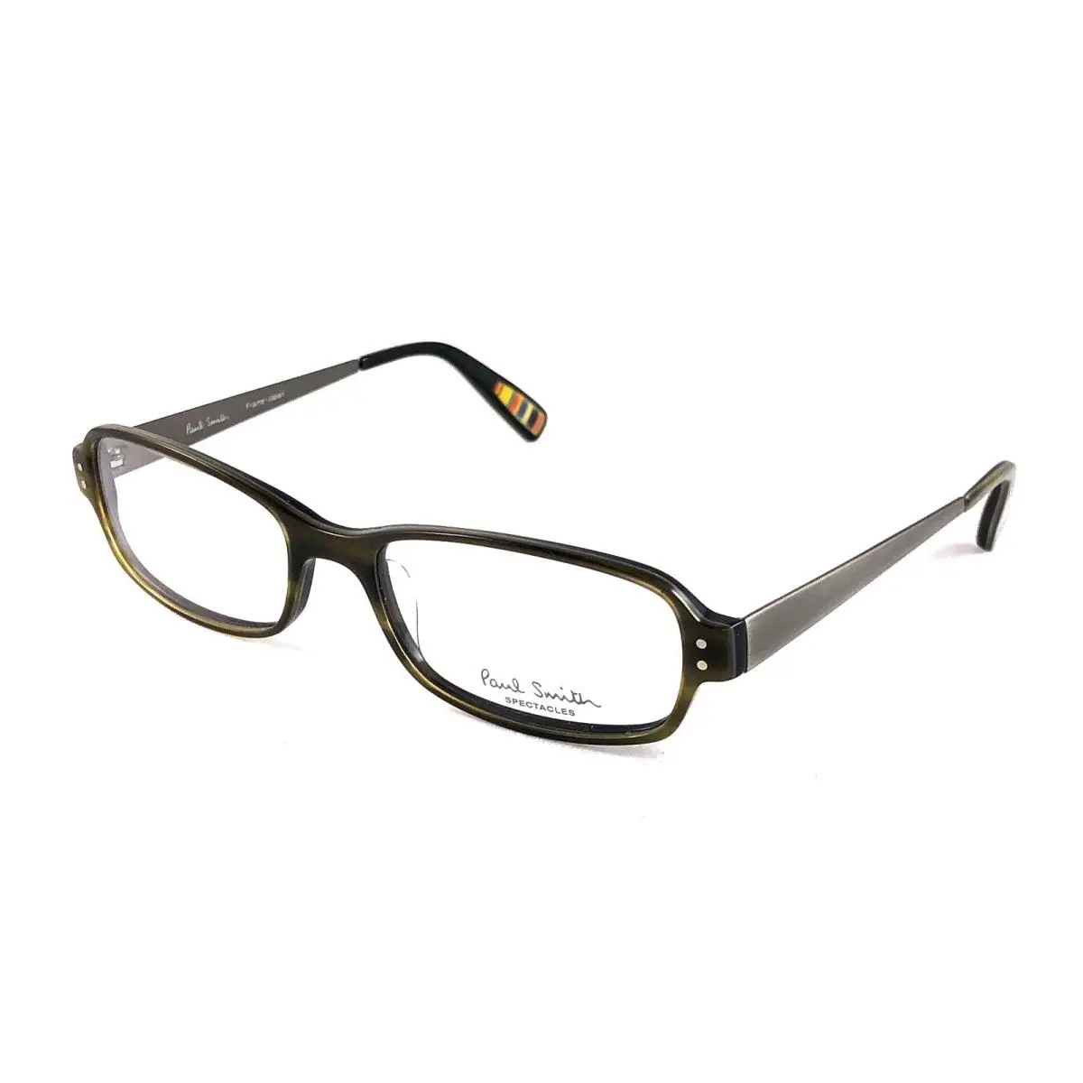 PS-295 Otox Olive Green/black Eyeglasses Frame Eyewear 53-17-135 by Paul Smith