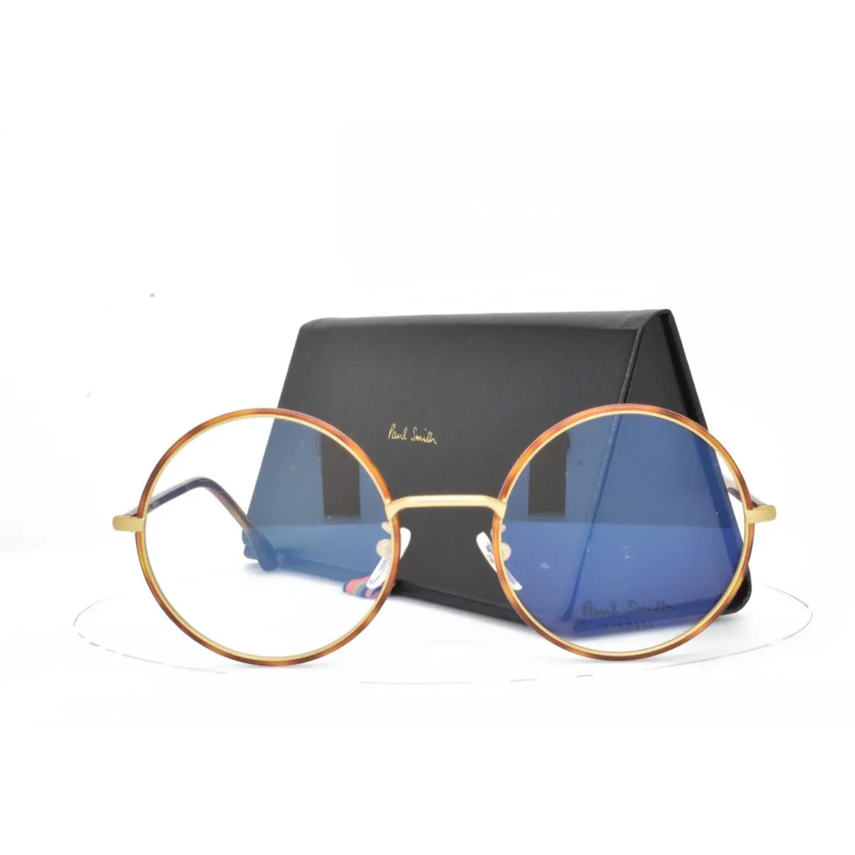 Paul Smith Eyeglasses Round Frames 51-21-145 Brown Gold Alford P004 V2 03