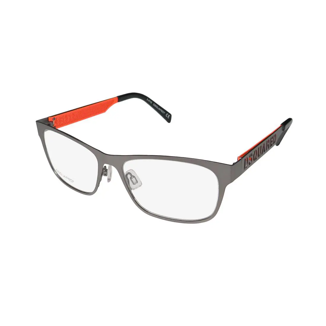 DSQUARED2 DQ 5097 Contemporary Premium Segment Adults Hip Eyeglass Frame/glasses Brown / Orange / Black by DSquared2