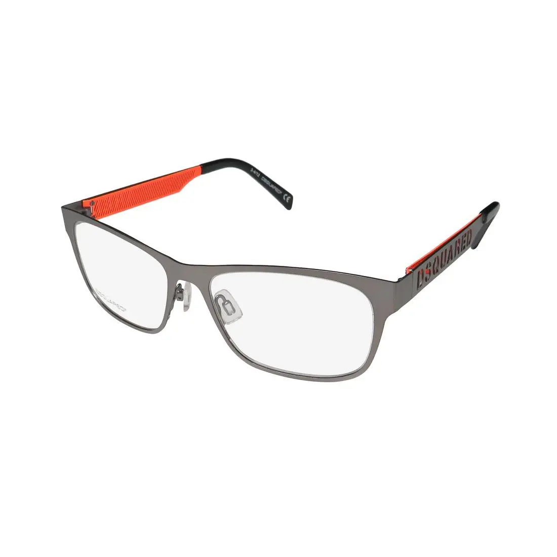 DSQUARED2 DQ 5097 Glasses 54-17-140 009 Metal Full-rim Unisex Square Brown