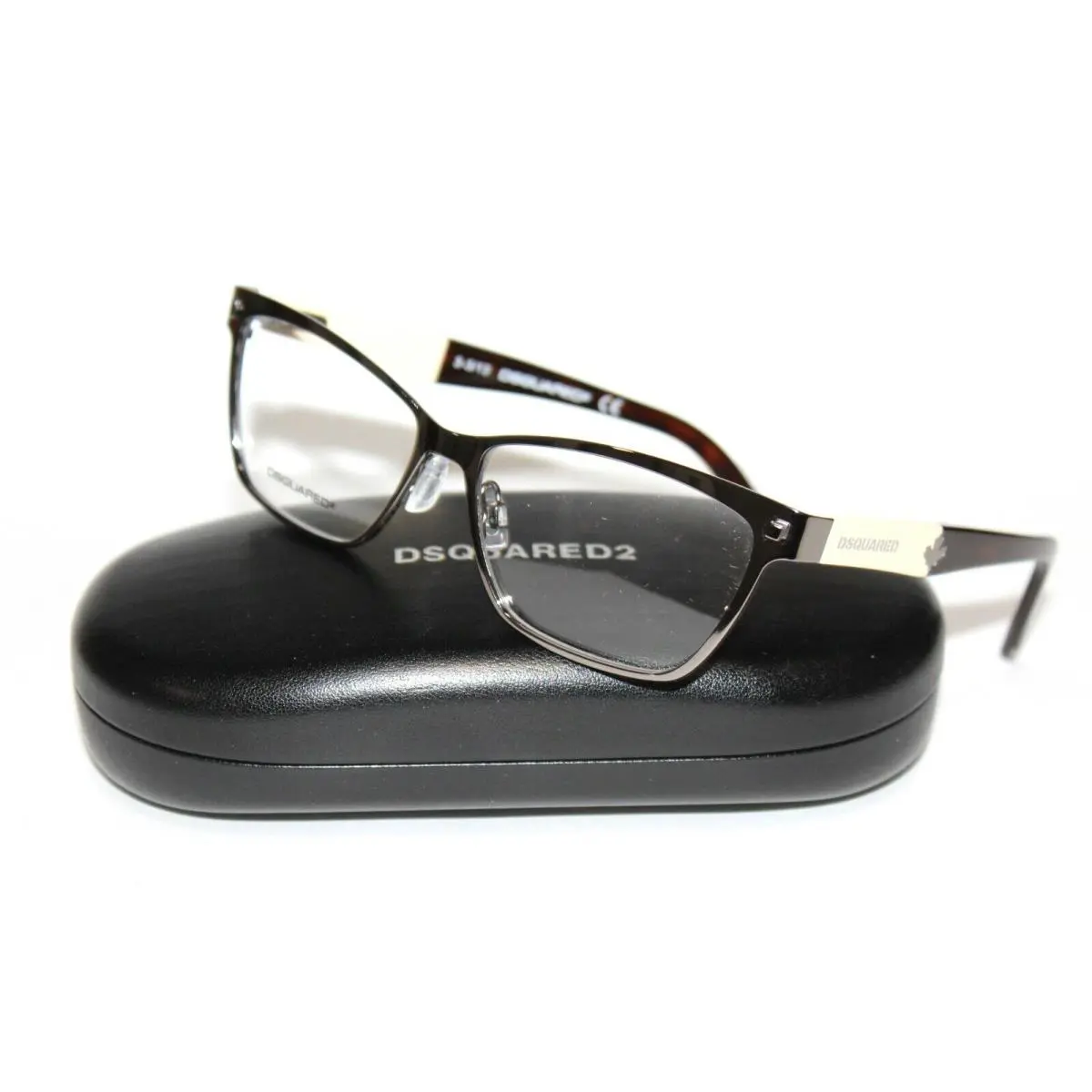 DSQUARED2 DQ5101 008 Gunmetal Eyeglasses RX 54-14-135 W/case