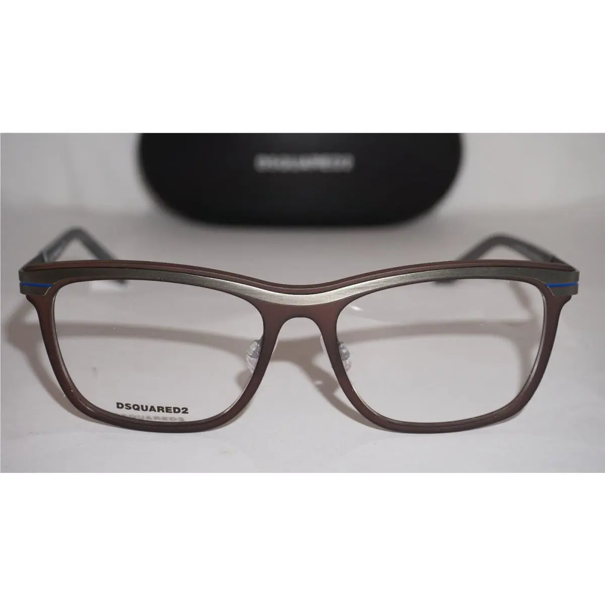 DSQUARED2 Eyeglasses Munich Brown Metal DQ5176 046 53 16 140