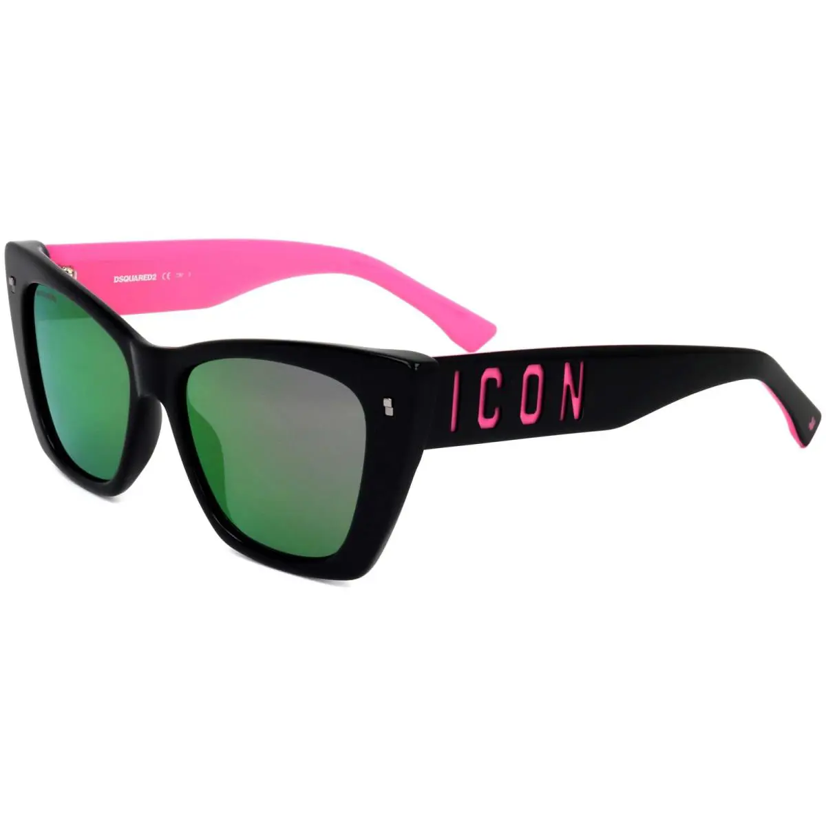Dsquared2 Women`s 53mm Black Fuchsia Sunglasses ICON0006S-03MR-TE