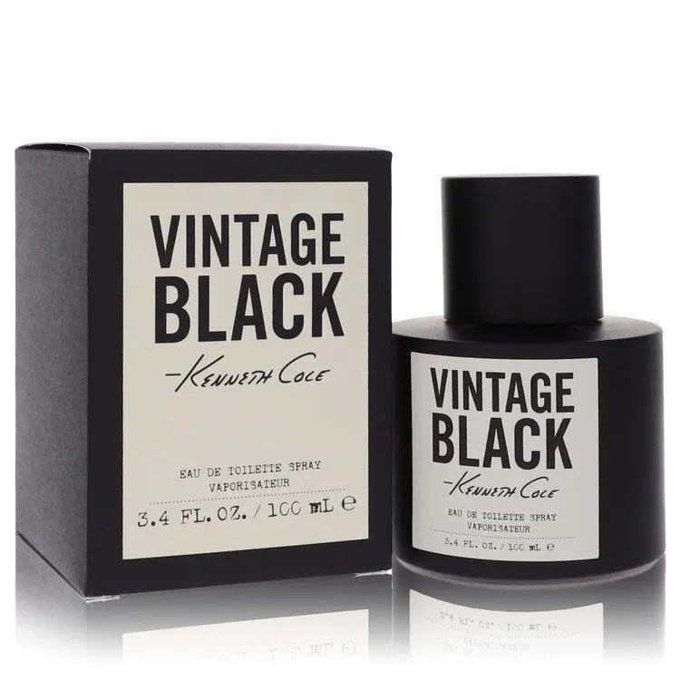 Kenneth Cole Vintage Black Eau De Toilette Spray By Kenneth Cole 3.4oz