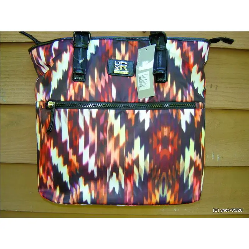 Kenneth Cole Reaction Handbag Electric-shopper Purse 81633