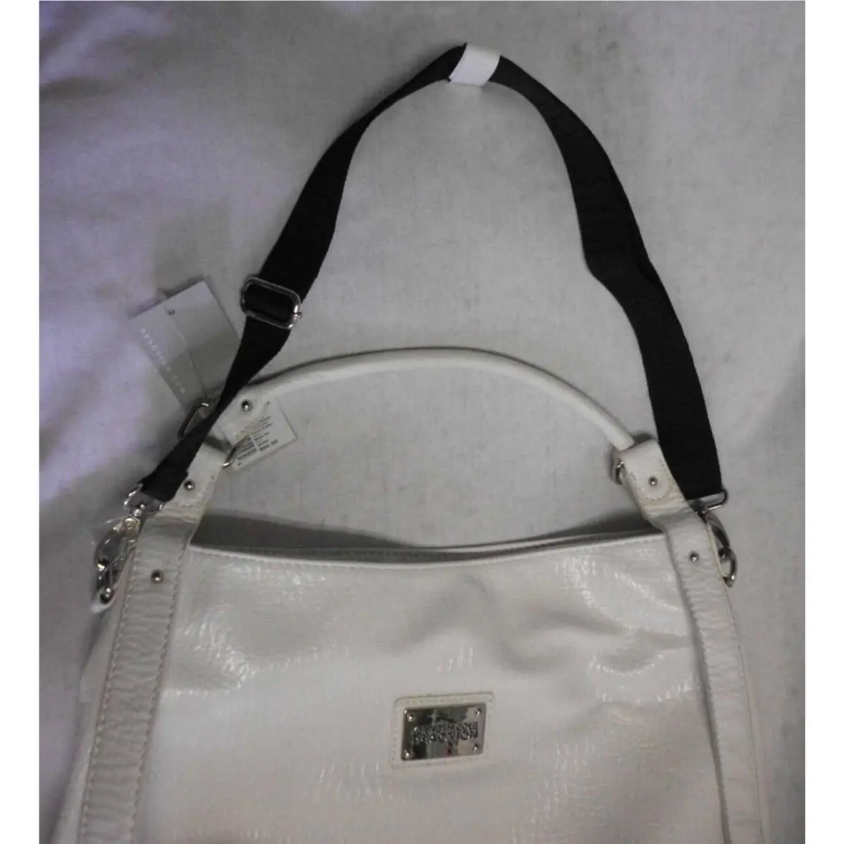 Kenneth Cole Reaction 2 Way Bag 16 X 13.5 X 6.25 White Large Shoulder Cros