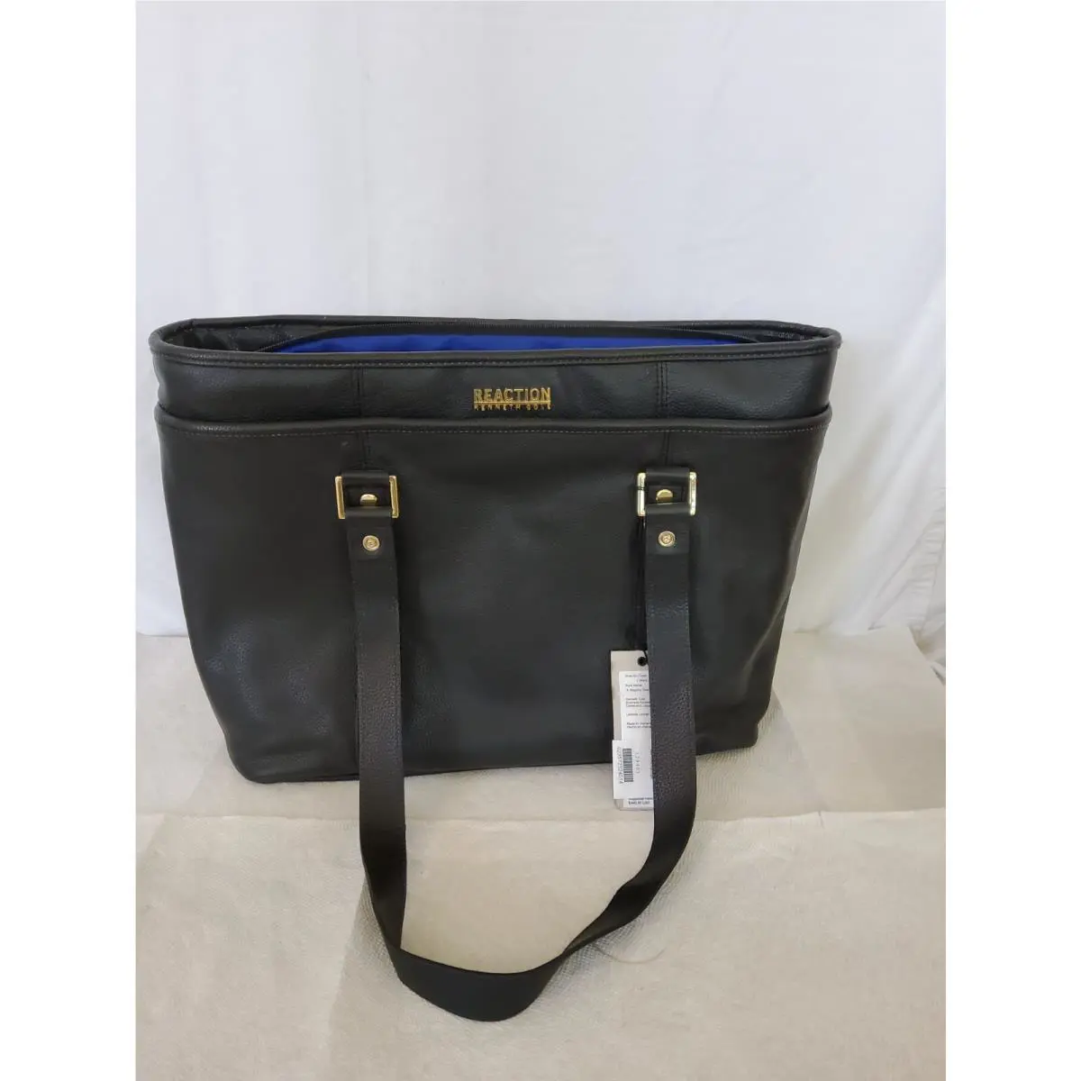 Kenneth Cole Reaction Women’s Pebbled Leather Tote Black