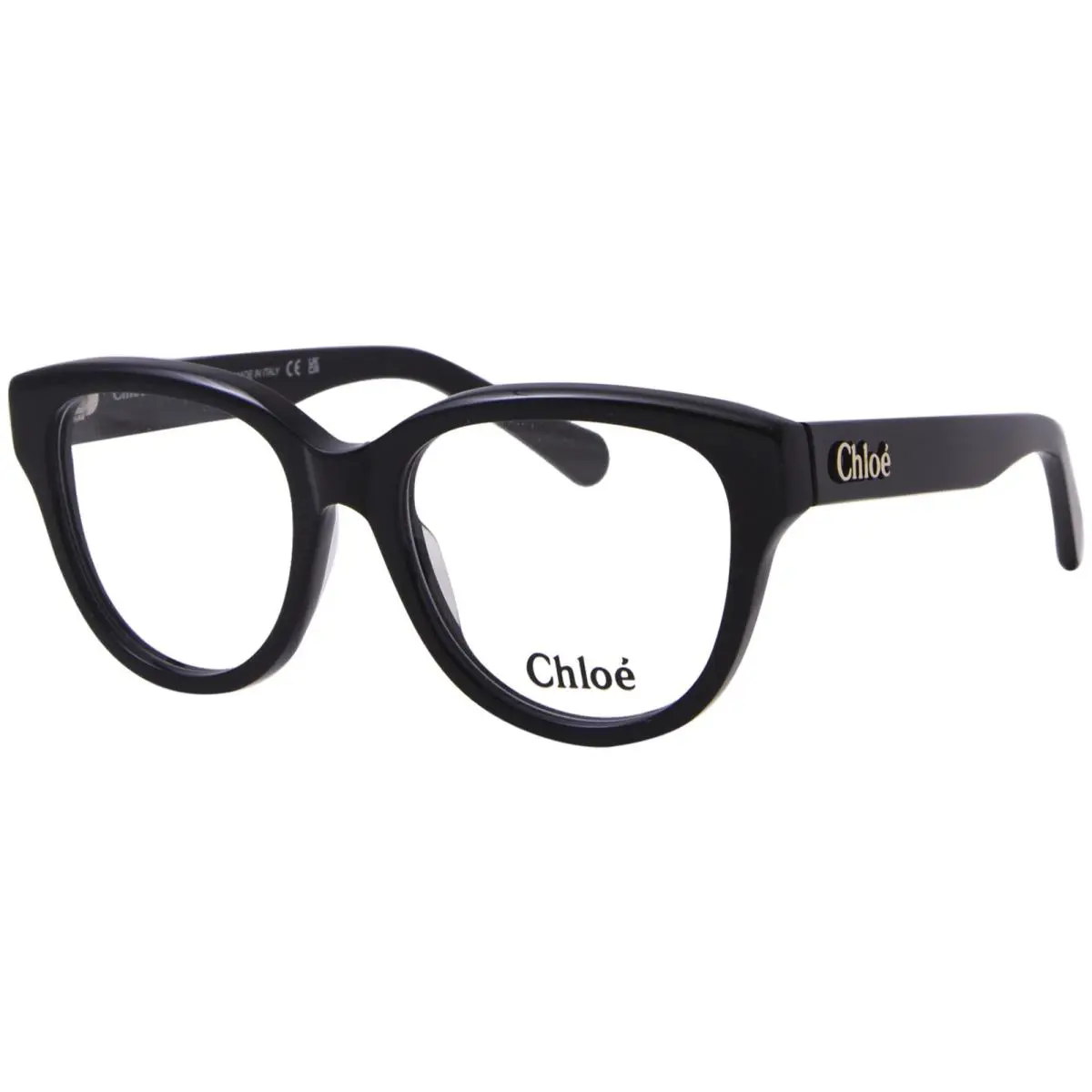 Chloe CH0243O 001 Eyeglasses Women`s Black Full Rim Cat Eye 51mm by Chloé