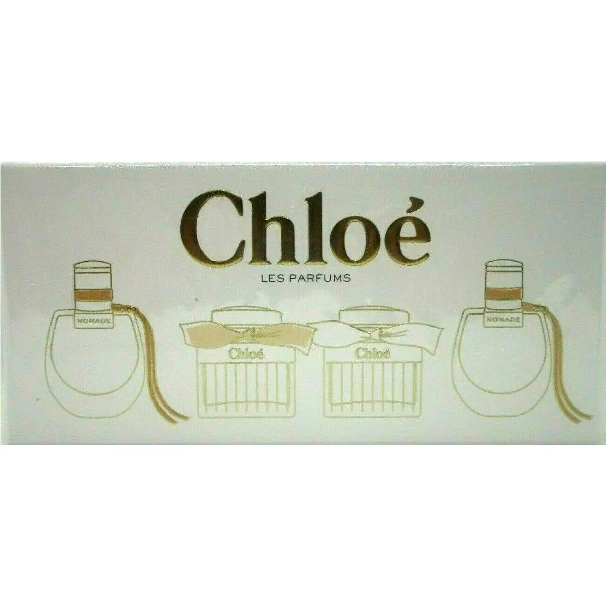 Chloe Les Parfums 4 Pcs Mini Collection Set For Women 0.17 Oz / 5 ml Each