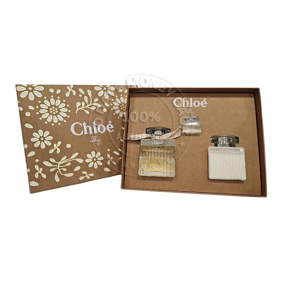 Chloe By Chloe Eau De Parfum 3 Pc Gift Set For Women Hard Box