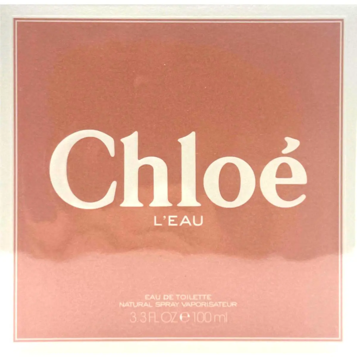 Chloe L`eau Eau DE Toilette Spray For Women 3.3 Oz / 100 ml