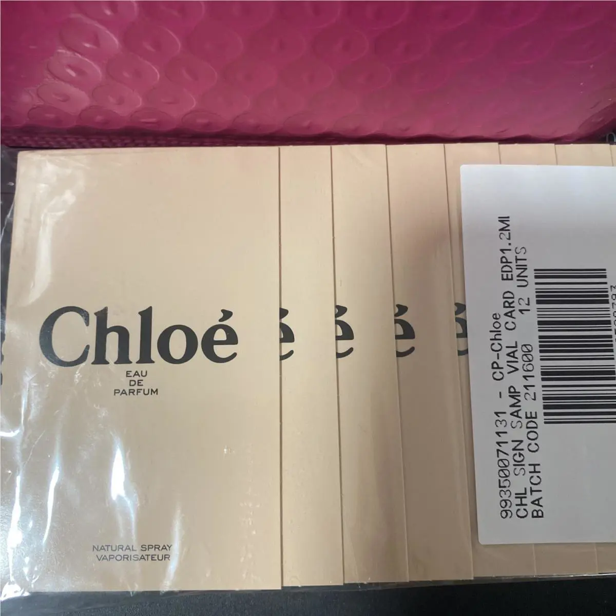 10 Chloe by Chloe Edp Fragrance .04 Oz. Sample Travel Spray 10 Pack