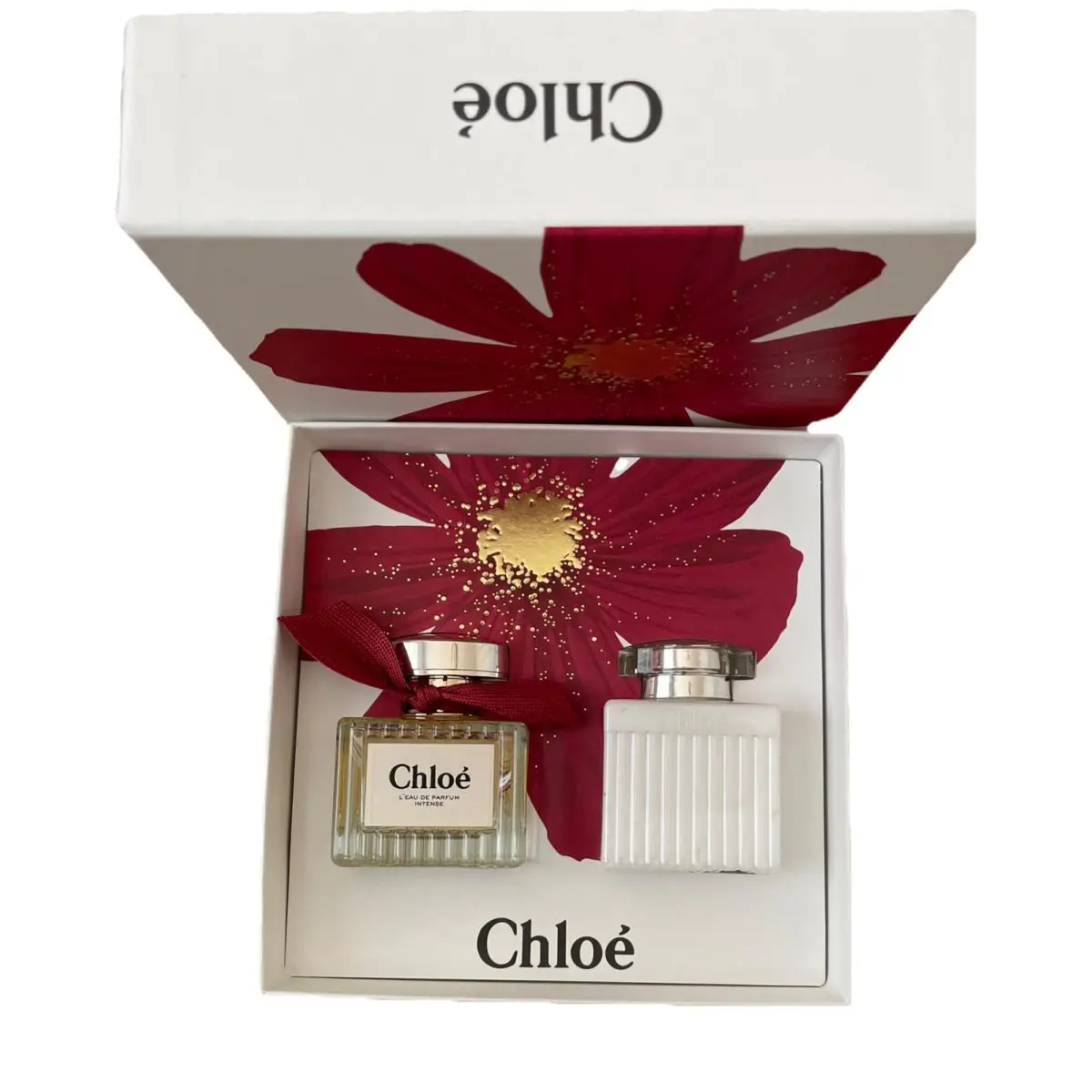 Chloe L`eau de Parfum Intense Set 1.6 oz/50 ml + 3.3 oz/100ml Body Lotion by Chloé