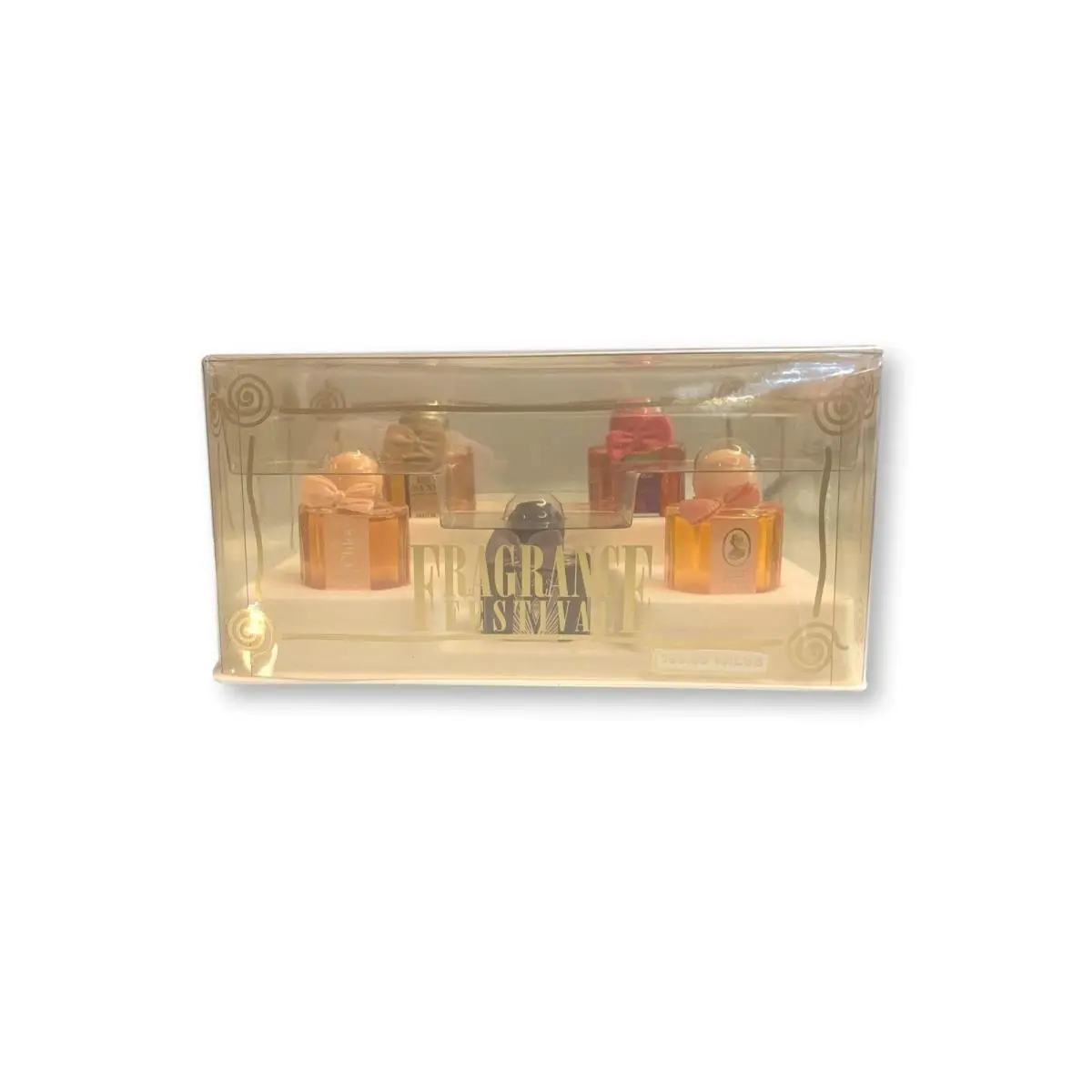 Fragrance Festival Collection of 5 Miniature Valuable Parfums Rare White Box by Chloé