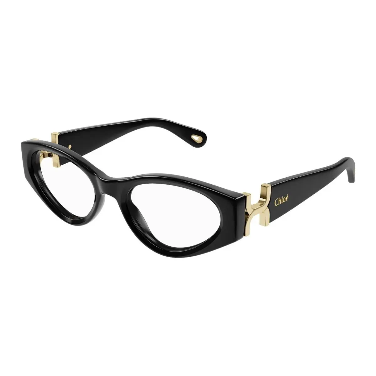 Chloé CH0273O Black with Gold 001 Eyeglasses