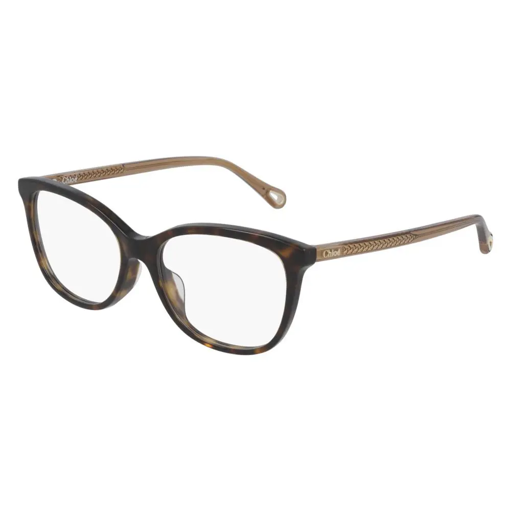 Chloe CH0013OA Havana Brown Transparent 001 54-16-145