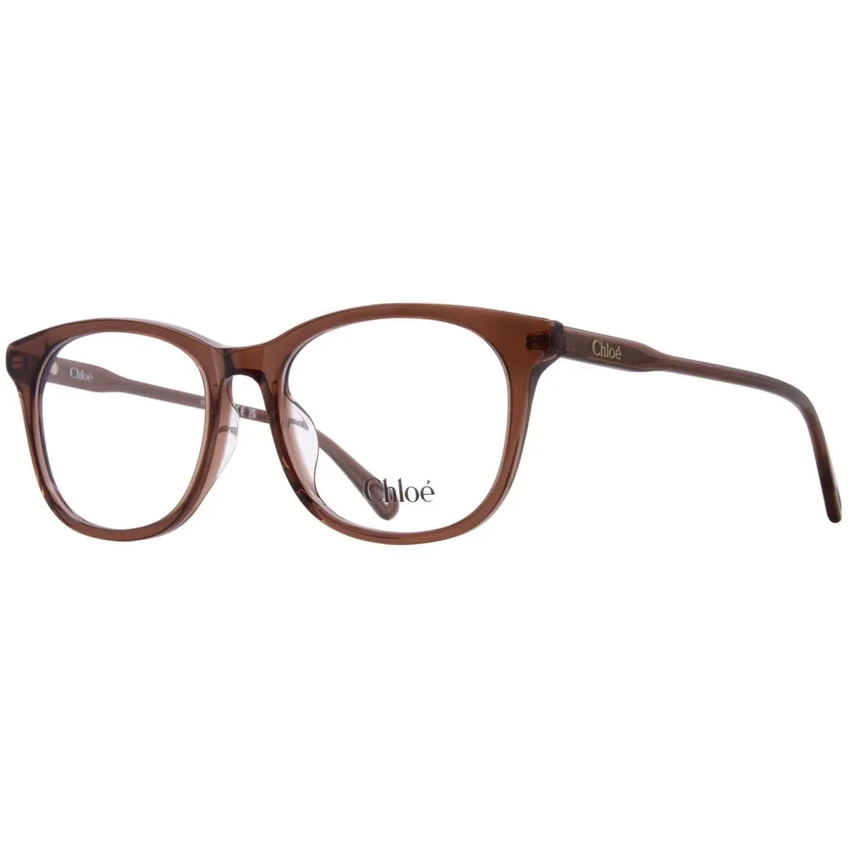 Chloe CH0314OA 002 Eyeglasses Frame Women`s Brown Full Rim Square Shape 54mm