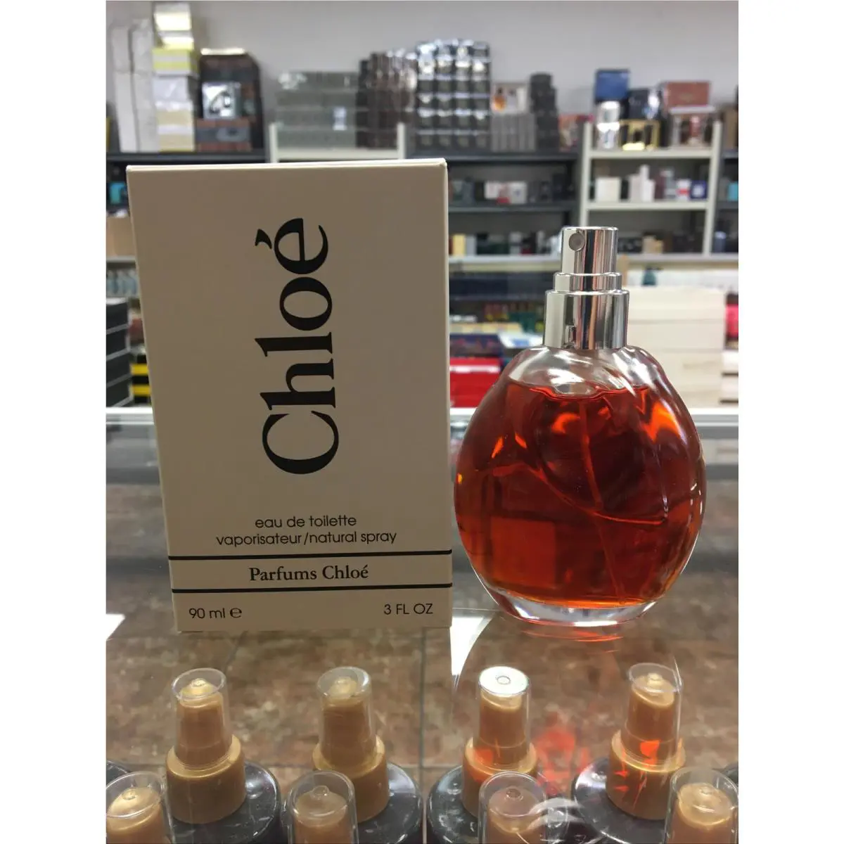 Classic Chloe Parfums For Women BY Coty 3 OZ 90ML Eau DE Toilette Spray Tester