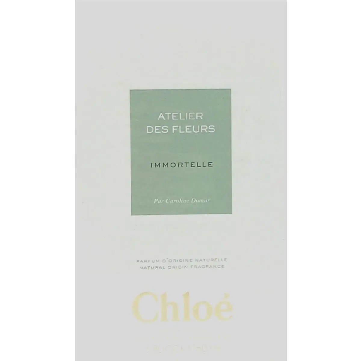 Chloe Atelier Des Fleurs Immortelle Eau DE Parfum Spray Unisex 5.0 Oz / 150 ml