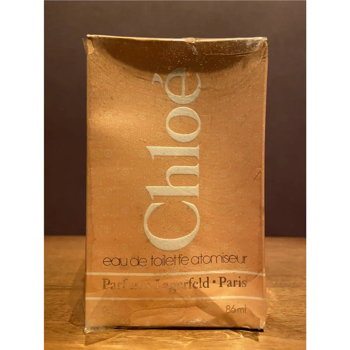 Chloe Lagerfeld Parfums 90g / 86 ml Eau de Toilette Spray Vintage Box