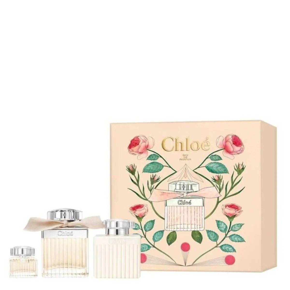 Chloe BY Chloe 3PC Gift Set Women - 2.5OZ Edp + 3.4 OZ Body Lotion + 0.17 OZ Edp