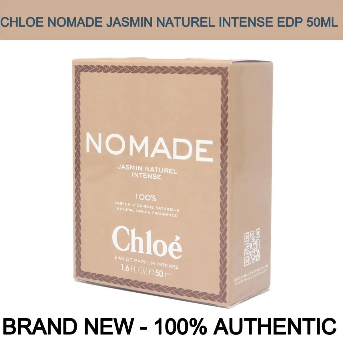 Chloe Nomade Jasmin Naturel Intense Eau de Parfum 50ml Spray For Women by Chloé