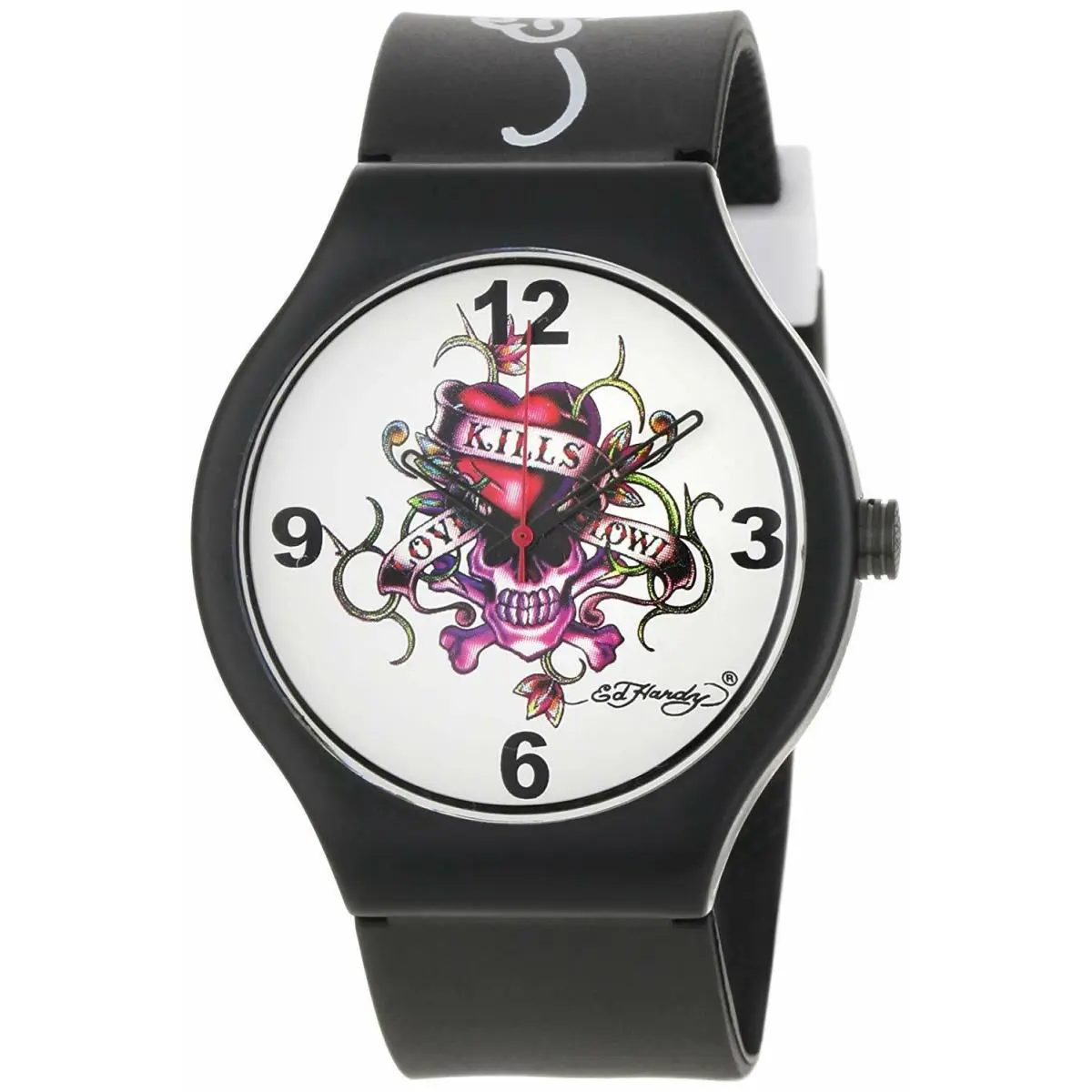 Men`s Spectrum Black Watch by Ed Hardy