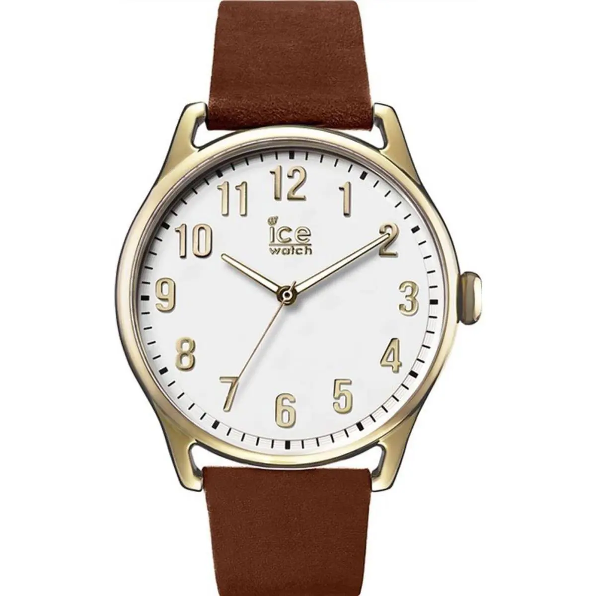 Ice-watch ICE-013050 Unisex Icetime Dark Brown Leather by Ice-Watch