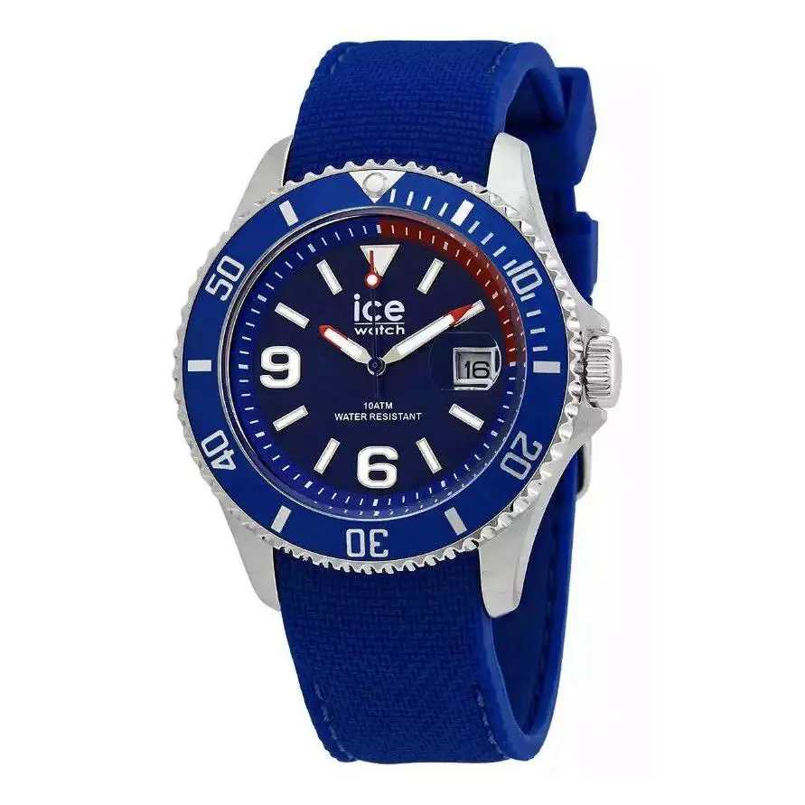Ice Watch Quartz Blue Dial Men`s Watch Steel 020374 Medium 3H