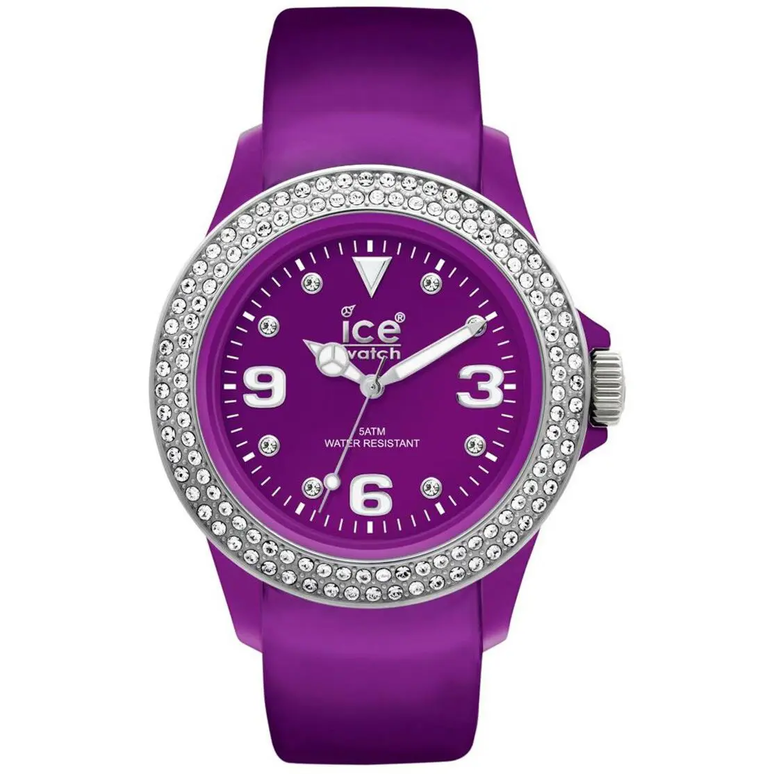 Ice-watch Stone Tycoon Swarovski Purple Polyamide Unisex Watch ST.PS.U.L.10