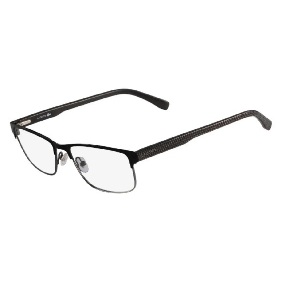 L 2217 Gunmetal 033 Size 54 Eyeglasses by Lacoste